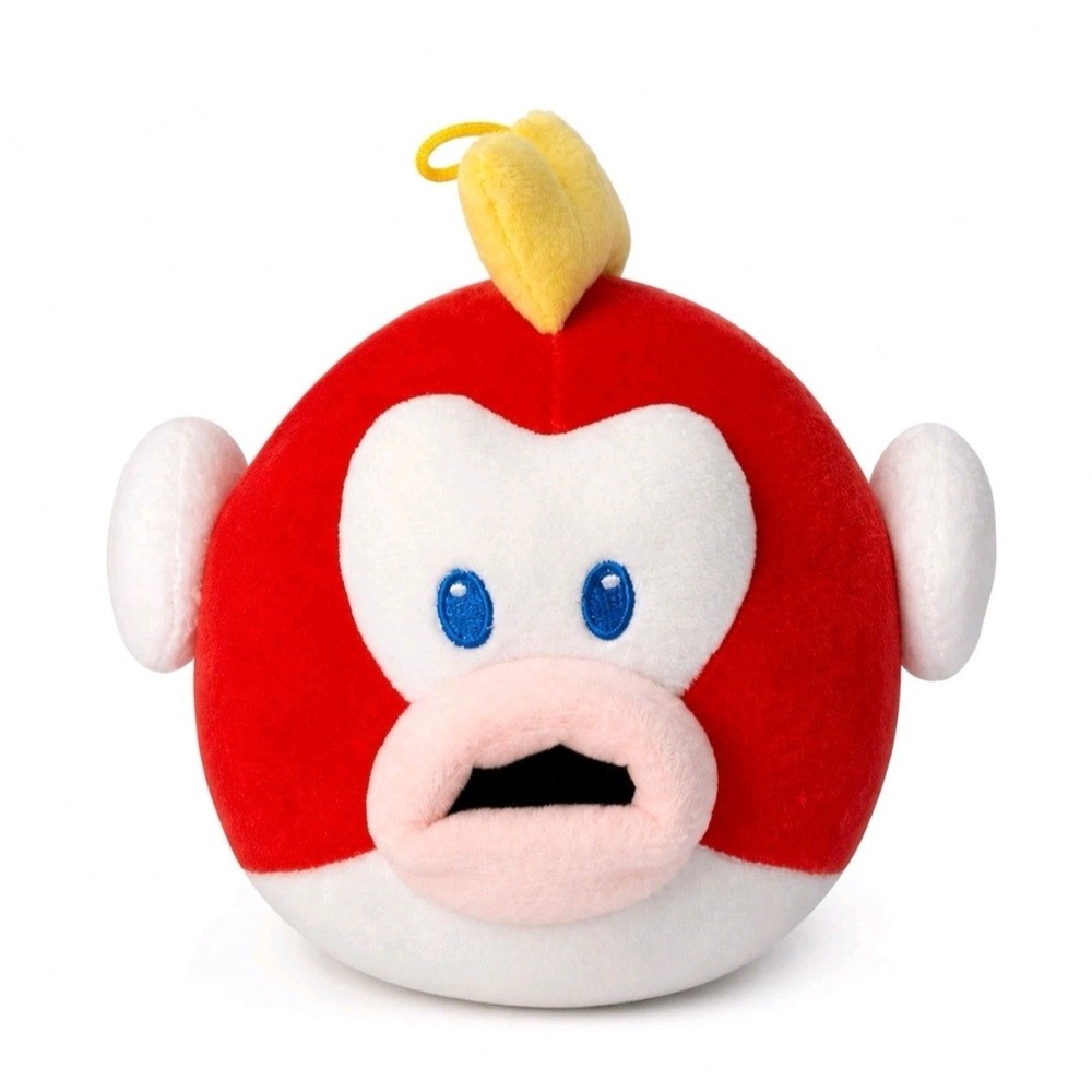 Nintendo Super Mario Cheep Cheep Plush Red Flying Fish Toy Mario Kart 10"
